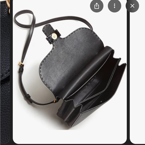 Tory Burch McGraw dual strap leather crossbody satchel - Picture 7 of 12